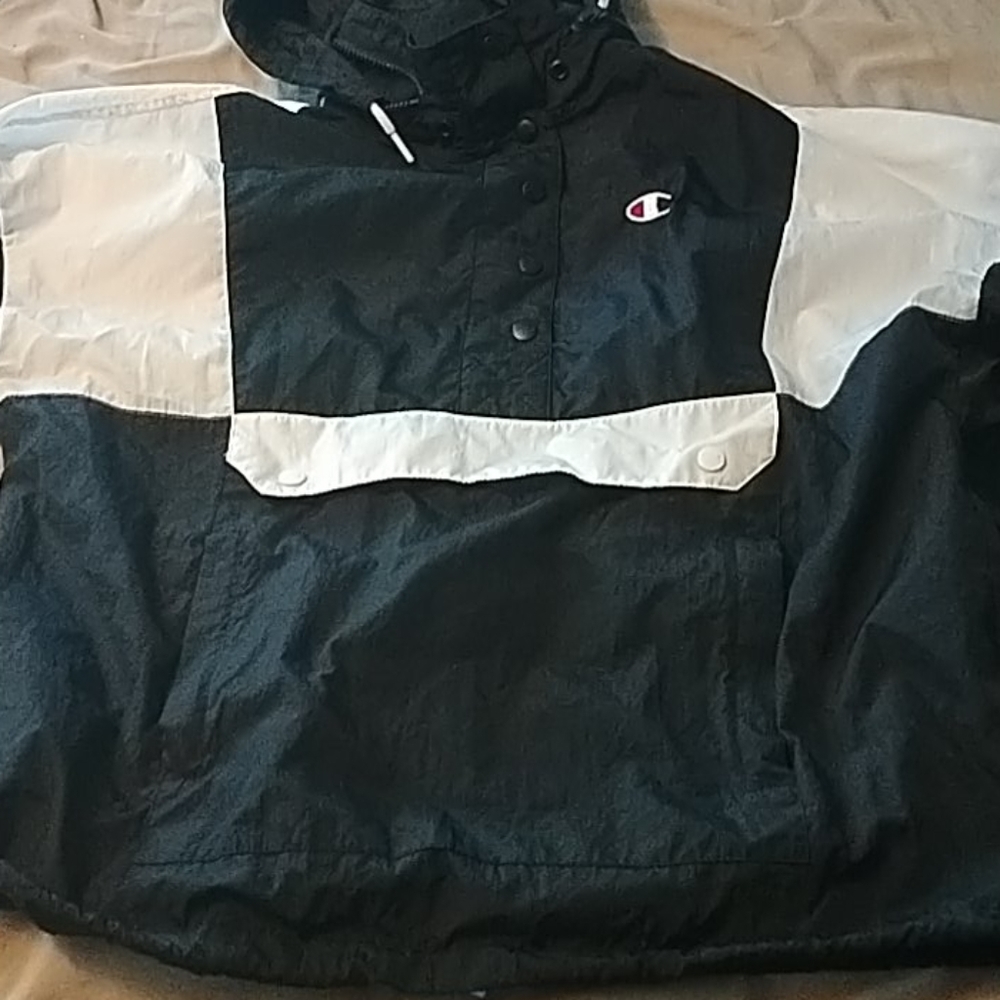 Champion Wind breaker pull over hoodie